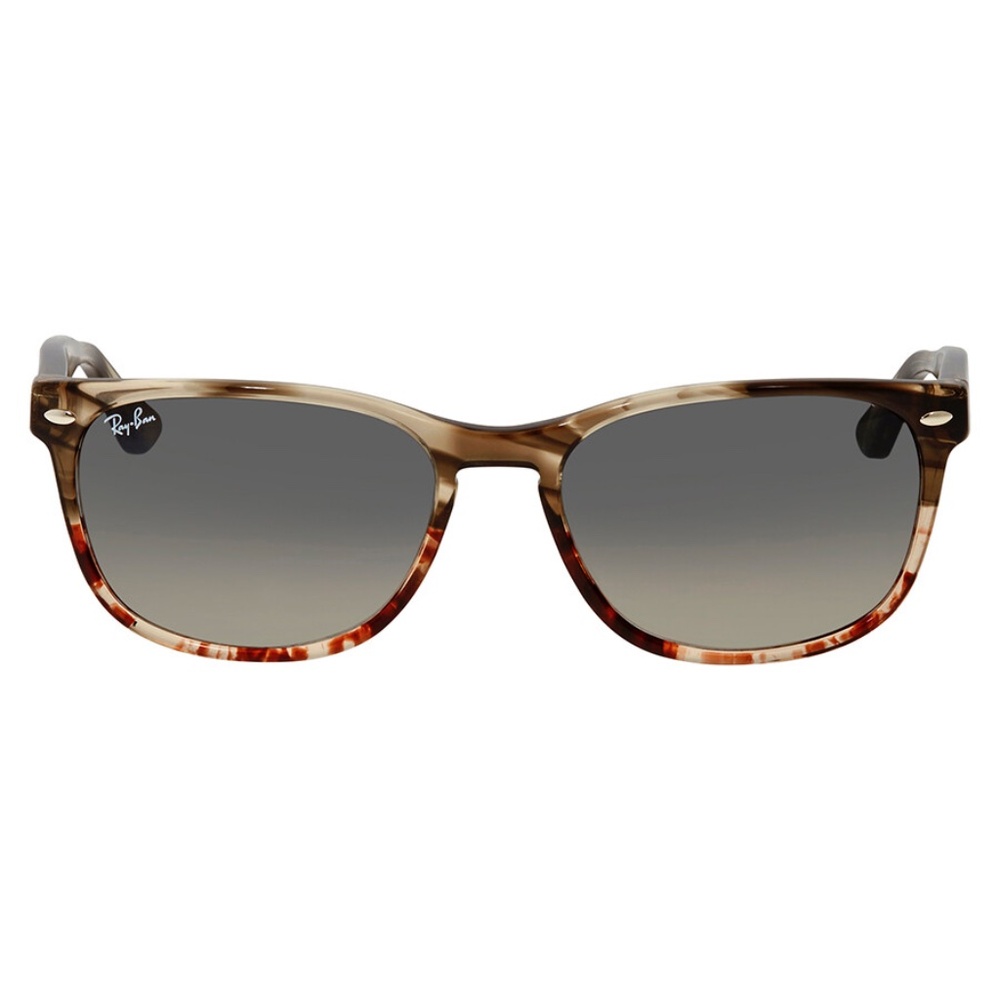 RayBan Grey Gradient Square Sunglasses